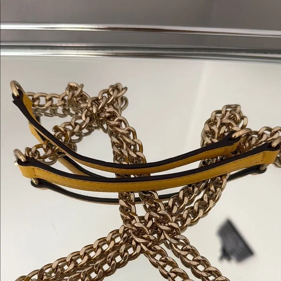 Michael Kors Yellow Crossbody Bag with Studded Details - Picture 3 of 5